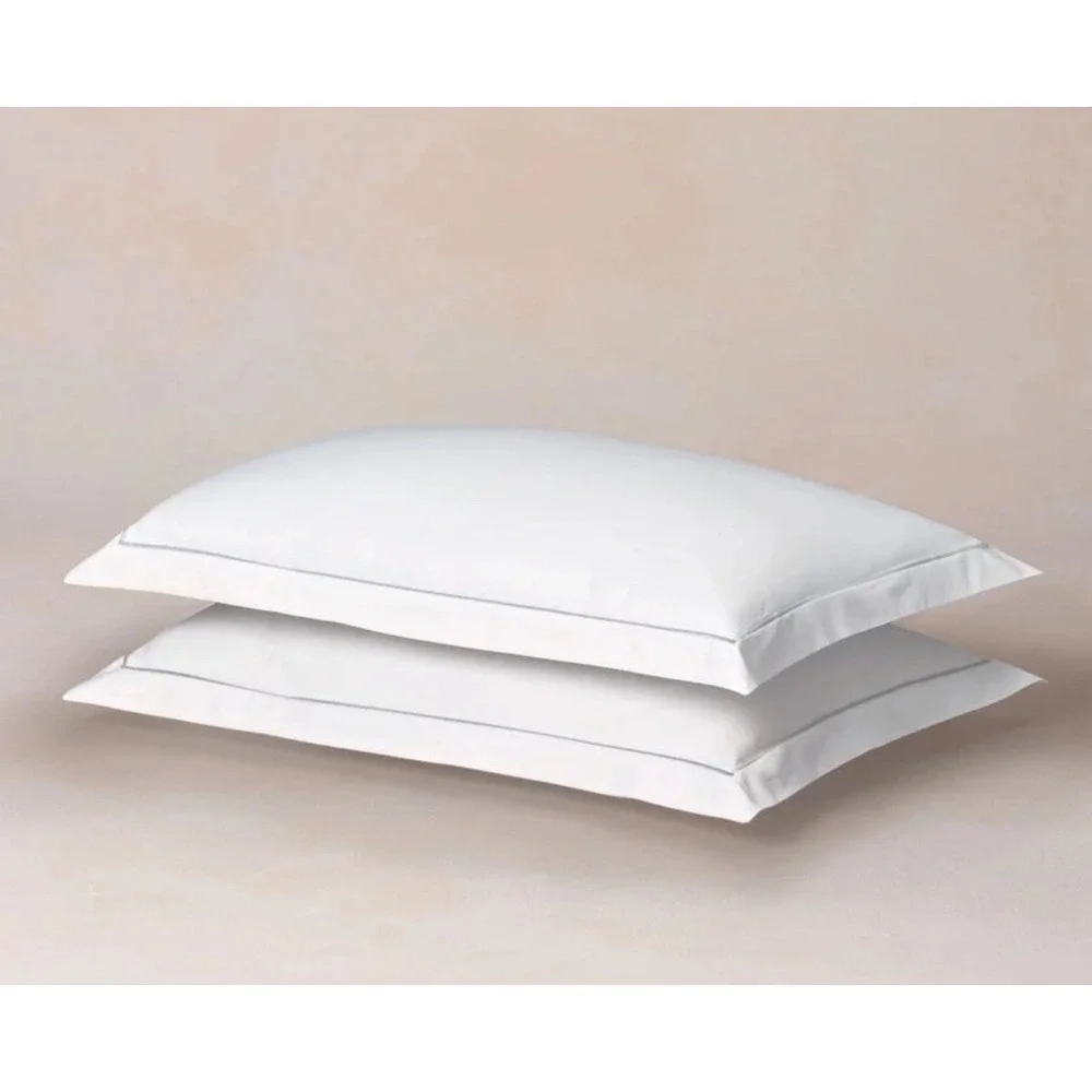 Frette for Ritz Carlton queen duvet cover and shams‎ set black stripe NWT